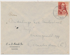 Firma envelop Nijkerk 1945 - E. v.d. Brink