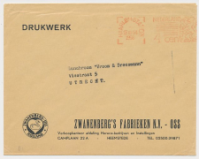 Firma envelop Oss 1958 - Zwanenberg s Fabrieken
