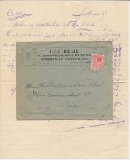 Envelop / Brief Oosterland 1925 - Aardappelen - Ajuin - Bieten