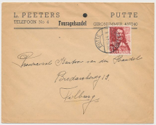Firma envelop Putte 1944 - Fouragehandel