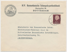 Envelop Rotterdam 1956 - Rotterdamsche Scheepshypotheekbank