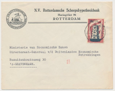Envelop Rotterdam 1956 - Rotterdamsche Scheepshypotheekbank