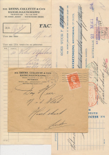 Envelop / Nota / Kwitantie Rotterdam 1924 - Handelmaatschappij