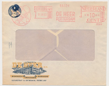 Firma envelop Rotterdam 1950 - Biscuits - Chocolade - Bonbons