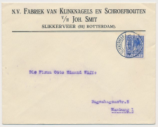 Firma envelop Slikkerveer 1930 - Klinknagels - Schroefbouten    
