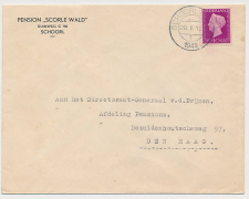 Firma envelop Schoorl 1948 - Pension Scorle Wald