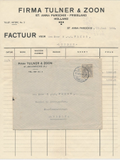 Envelop / Factuur St. Anna Parochie 1924 - Firma Tulner