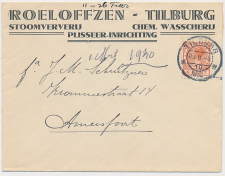 Firma envelop Tilburg 1932 - Stoomververij
