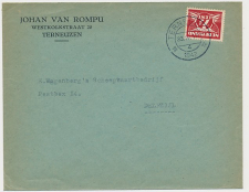 Firma envelop Terneuzen 1942 - Johan van Rompu