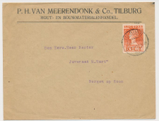 Firma envelop Tilburg 1923 - Hout- en Bouwmateriaal