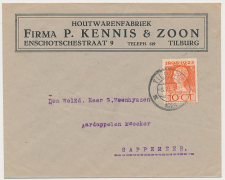 Firma envelop Tilburg 1924 - Houtwarenfabriek