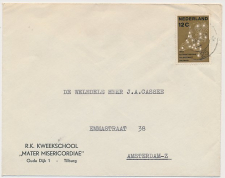 Envelop Tilburg 1962 - R.K. Kweekschool Mater Misericordiae