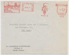 Firma envelop Tilburg 1959 - Tilburgsche Katoenspinnerij
