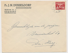 Firma envelop Usquert 1942 - Grossierderij