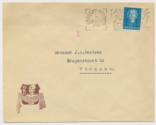 Firma envelop Utrecht 1952 - GKC - Gerzon