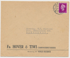 Firma envelop Venl Blerick 1947 - Carosseriefabriek