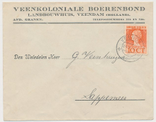 Envelop Veendam 1924 - Veenkoloniale Boerenbond