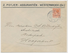 Firma envelop Westerbroek 1934 - Assurantien