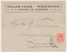 Firma envelop Winschoten 1924 - Zaadteelt - Zaadhandel