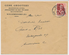 Firma envelop Willemsoord 1943 - Mandenmakers