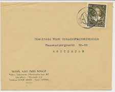Envelop Waubach 1949 - Werk van Don Bosco - Paters Salesianen