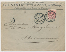 Firma envelop Weesp 1902 - Van Houten - Cacao - Chocola