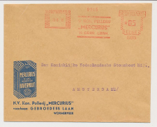 Firma envelop Wormerveer 1938 - Pellerij Mercurius - Havermout