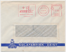 Firma envelop Zeist 1965 - Metaalwarenfabriek Sola