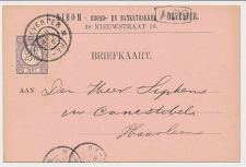 Firma briefkaart Deventer 1896 - Brood- en Banketbakker