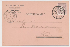 Firma briefkaart Gorinchem 1896 - Du Croo & Zoon