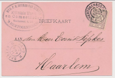 Firma briefkaart s Hertogenbosch 1899 - Koloniale waren 