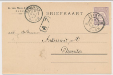 Firma briefkaart Zeist 1897 - G. van Wees & Weiss