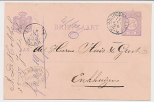 Briefkaart Ooltgensplaat 1886 - Zaadhandelaar