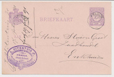 Briefkaart Kwadijk 1891 - Boomkweeker - Bloemist