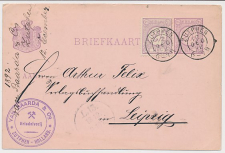 Briefkaart Zutphen 1892 - Ertsdelverij