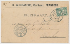 Firma briefkaart Franeker 1902 - Confiseur