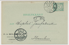 Firma briefkaart Gemert 1905 - Horlogemaker
