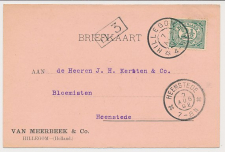 Firma briefkaart Hillegom 1902 - Van Meerbeek 