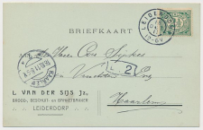 Firma briefkaart Leiderdorp 1911 - Brood- Beschuit