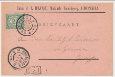 Firma briefkaart Oude Pekela 1901 - Touwslagerij