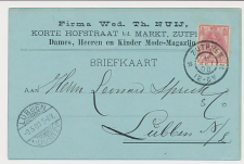 Firma briefkaart Zutphen 1900 - Dames - Heeren - Kinder Mode    