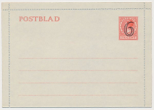 Postblad G. 17 x