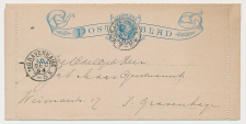 Postblad G. 2 a Locaal te Den Haag 1894
