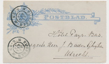 Postblad G. 5 y Nijmegen - Utrecht 1902