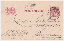 Postblad G. 10 Leiden - Amsterdam 