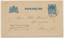Postblad G. Amsterdam - Wenen Oostenrijk 1914