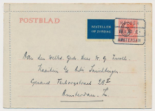 Postblad G. 17 x Zaandam - Amsterdam  1930 - Bestellen op Zondag