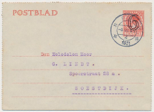 Postblad G. 17 x Ede - Soestdijk 1931
