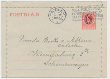 Postblad G. 17 y Haarlem - Scheveningen 1934