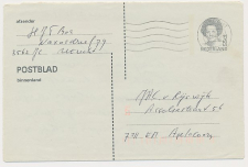 Postblad G. 25 Utrecht - Apeldoorn 1985